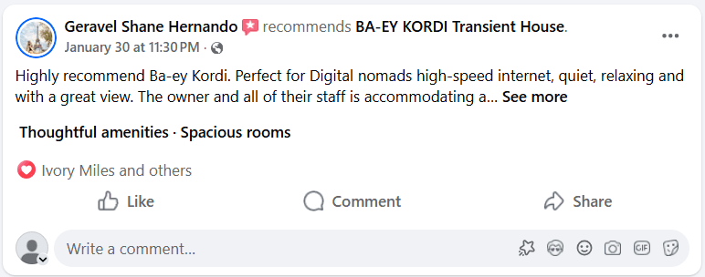 Guest review